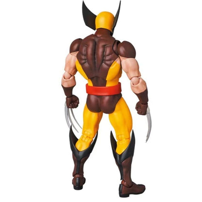 New CT Toys Mafex 96 Wolverine Boneco Marrom Quadrinhos X-Men Boneco de Ação Mafex 138 Shf Anime Estatueta Modelo Ko Brinquedo Presentes