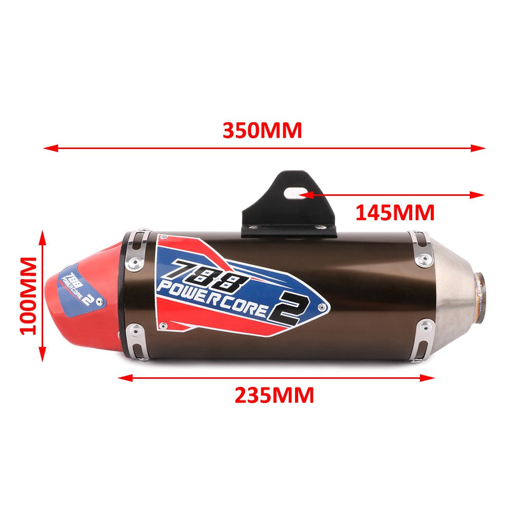 Motorcycle pipe Middle&Rear Exhaust Muffler Pipe motorcycle accessories low price For CRF230F CRF150F 2003-2013 Dirt pit bike