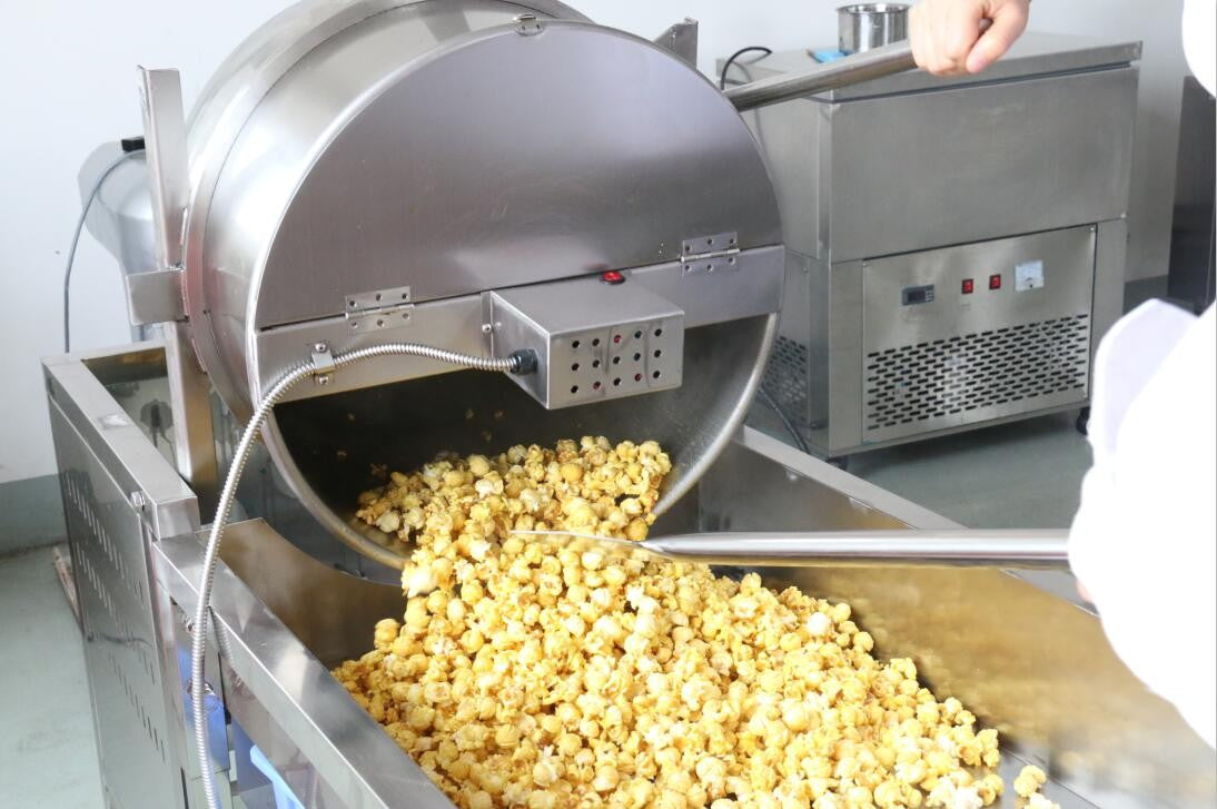 Máquina Manual de Pipoca em Formato de Bola Popcorn Machine América para Vendas