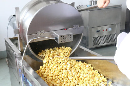 Máquina Manual de Pipoca em Formato de Bola Popcorn Machine América para Vendas