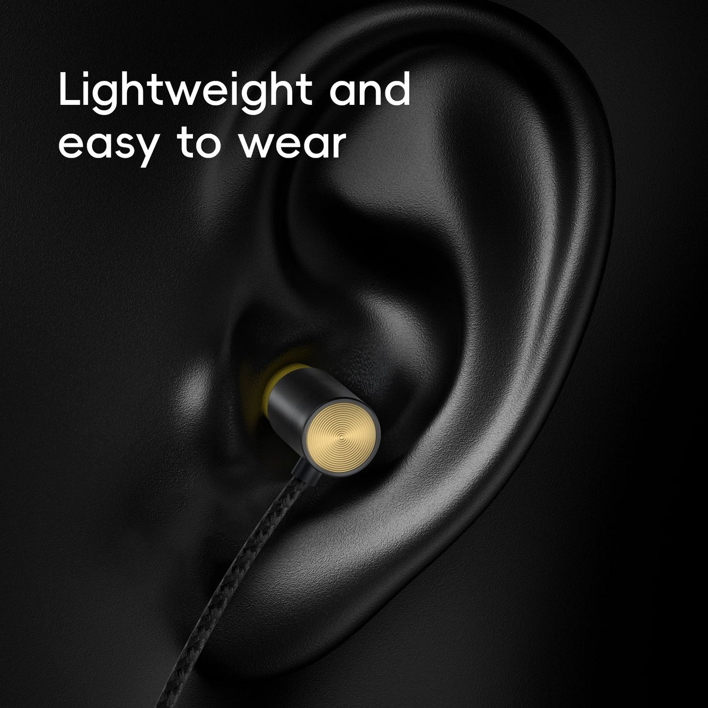 Fone de ouvido HiFi HiBy Yves 6mm Micro-dinâmico banhado a titânio, Driver de alta magneticidade, Câmara de baixa ressonância, Isolamento de ruído, Amigável à pele