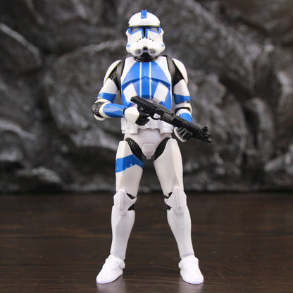 Star Wars 501st Legion ARF ARC Trooper Jesse Hardcase Commander Bane Denal Tup Dogma Boneco de Ação 6" Fase 2 Rex Team Clone Brinquedo