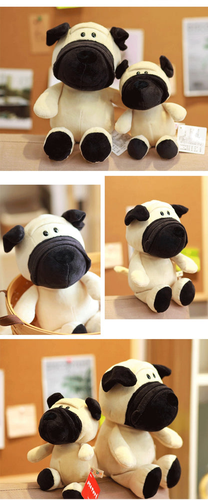 Brinquedos de Pelúcia de Animais da Selva Kawaii de 25CM, Cão, Zebra, Elefante, Leão, Raposa, Girafa, Brinquedos Infantis, Boneca, Presente de Aniversário