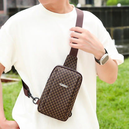 Men's Shoulder Bag, Crossbody Bag, Large-Capacity Casual Lightweight Handbag, Mobile Phone Commuter Backpack