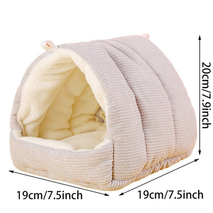 Ninho de Algodão Quente para Pássaros de Inverno, Ninho para Papagaio, Gaiola, Periquito para Rede, Tenda de Gaiola, Cama Pendurada, Caverna, Produtos para Animais de Estimação