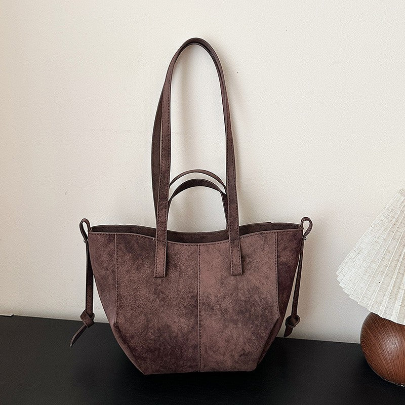 Large Capacity PU Leather Shoulder Bags for Women 2025 Luxury Designer Crossbody Bag Females Brand Retro New Handbags and Purses