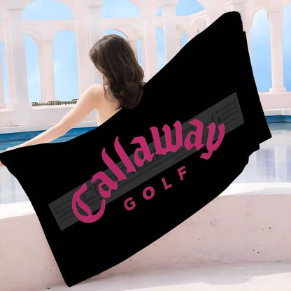 G-Golf-C-Callaway Big Microfiber Beach Towels Quick Dry Towel Sand Beach Towels Pool Towel for Travel Swim Pool Yoga