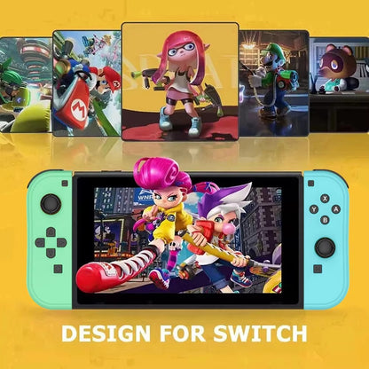 Joycon Switch Controller Joypad Wake-up Controllers for Switch/Lite/OLED Replacement Controller with Sword Dual Vibration