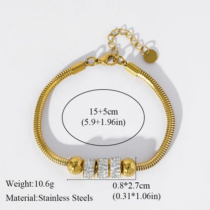 EILIECK 316L Aço Inoxidável Torcido Pulseira Bracelete Para Mulheres Tendência Banhado a Ouro 18K Corrente de Pulso Impermeável Joias Presente Festa