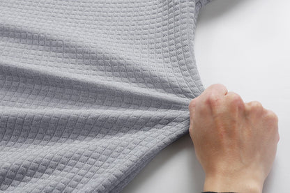 Men's Crew Neck Sweatshirts Solid Color  Long Sleeve Large Sweatwear Spring Autumn Outdoor Jogging Tops