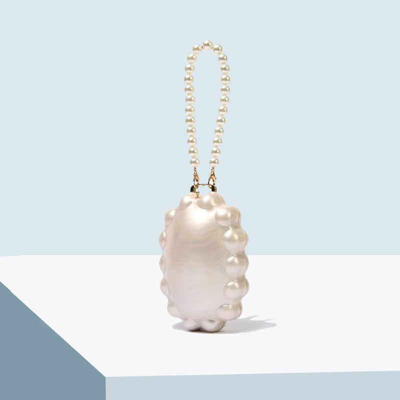 Daisy Shape Fashion Acrylic Shell Clutch Evening Bags Wedding Party Women Bead Luxury Brand