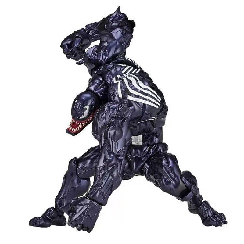 Yamaguchi Venom Carnage Homem-Aranha Extraordinário Venom 2 Modelo Móvel Operado Manualmente Decoração Brinquedos Infantis como Presente de Natal