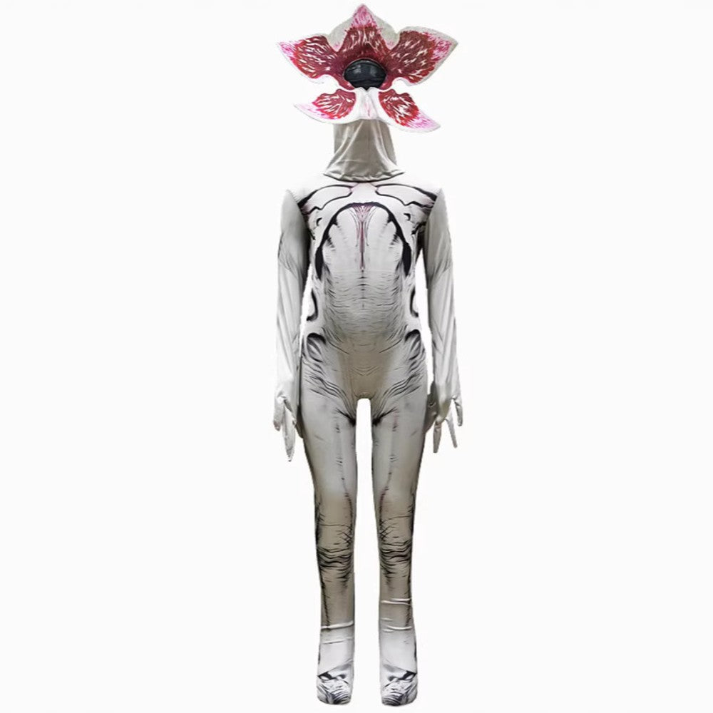 Adult Kid Demogorgon Cosplay Jumpsuit Scary Bodysuit TV Odd Matter Bodysuits Mask Outfits Halloween Fantasia Roleplay Suits