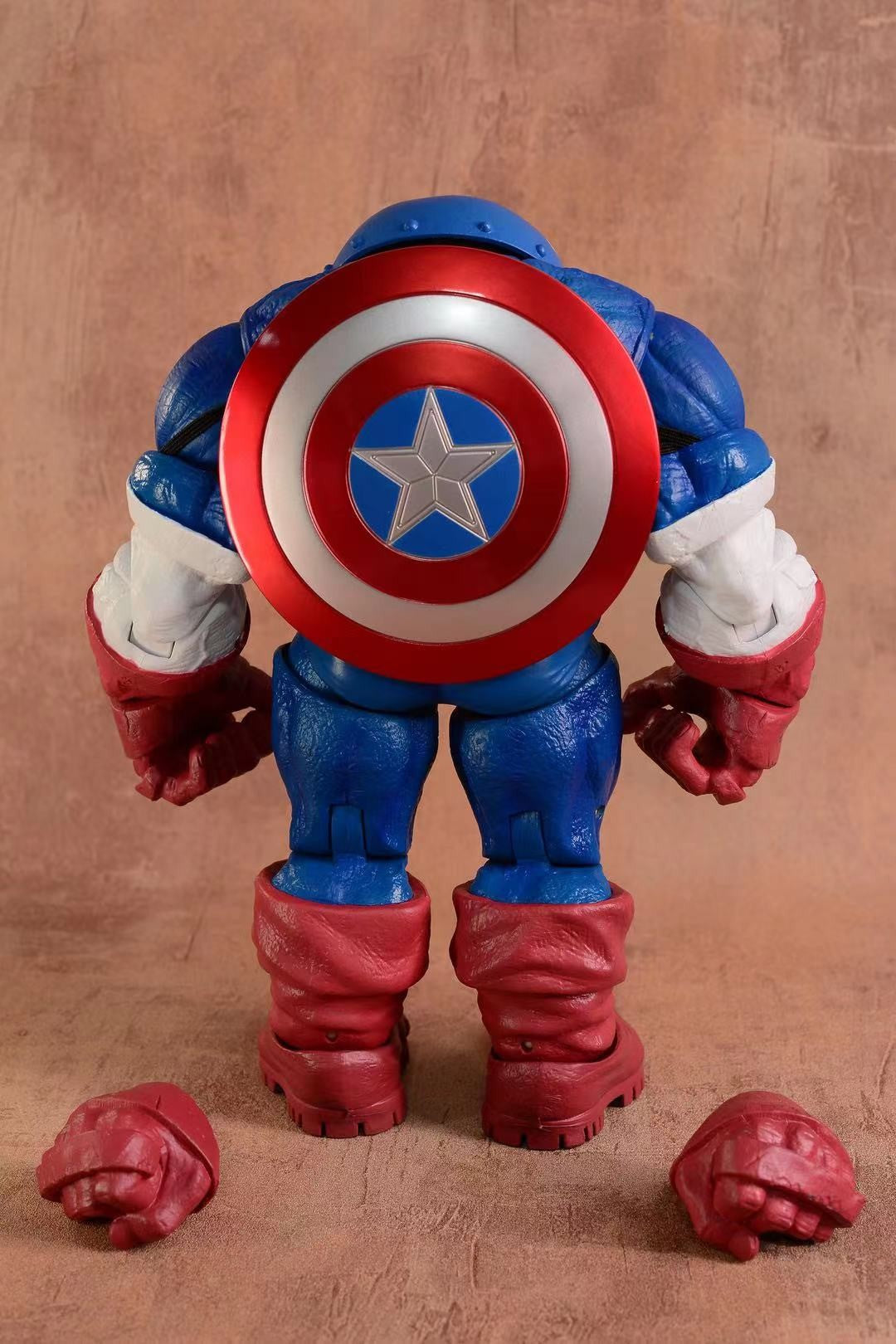 Marvel Select DST Juggernaut Captain American Custom 9" Loose Action Figure