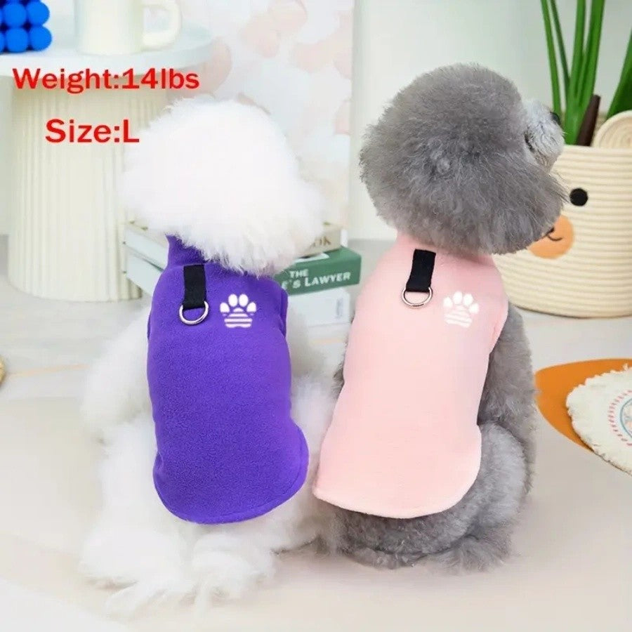 Suéter de Lã Aconchegante para Cães - Calor de Inverno para Raças Pequenas a Médias, Roupa Pet Estilo Pulôver, colete para cães pequenos, colete para gatos