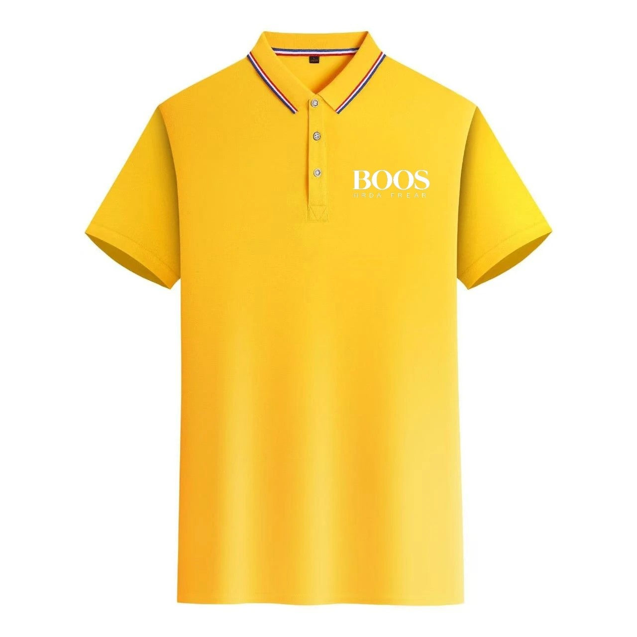 Men's New Embroidered Business Casual Short Sleeved Polo Shirt, Fashionable Short Sleeved Comfortable Breathable Top