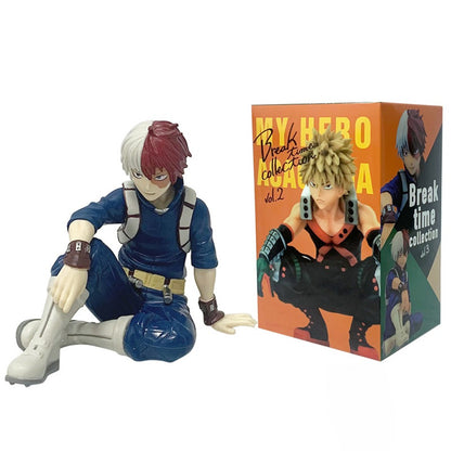 Em Estoque Novo Anime My Hero Academia Midoriya Izuku Bakugou Katsuki Ochaco Uraraka Bonecos de Anime Brinquedos para Crianças Presente de Natal