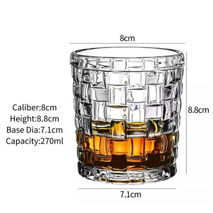 Copos de Uísque,Copo de Uísque Gravado,Copos de Uísque Old Fashioned,Copos de Scotch Clássicos,Presente Perfeito para Amantes de Scotch