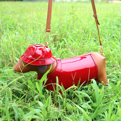 Purses and handbags For Women Designer Leather crossbody shoulder bag Purse Cute dog shape Evening Party bag Women's bag