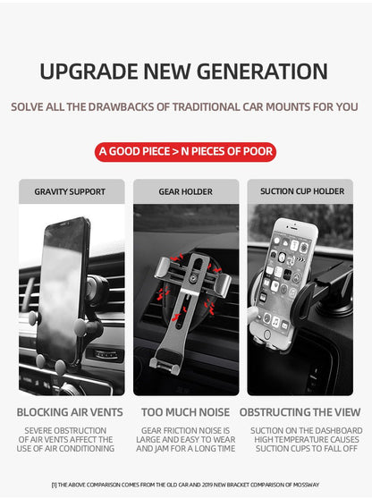 Magnetic Car Phone Holder Air Vent Mobile Phone 360 Rotation Mount For IPhone Samsung In Car GPS Smartphone Phone Holder