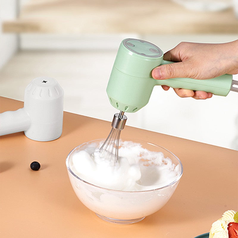Mini Mixer Elétrico Portátil Sem Fio 3 Velocidades Liquidificador de Mão de Alta Potência Batedor de Massa Batedor de Ovos Ferramentas de Cozinha para Confeitaria