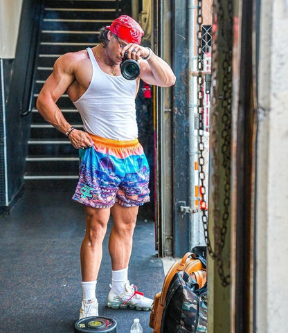 2024 NEW Men shorts Classic GYM Basketball Workout Mesh Shorts Summer casual shorts gym sports quick dry shorts men