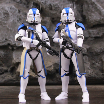 Star Wars 501st Legion ARF ARC Trooper Jesse Hardcase Commander Bane Denal Tup Dogma Boneco de Ação 6" Fase 2 Rex Team Clone Brinquedo