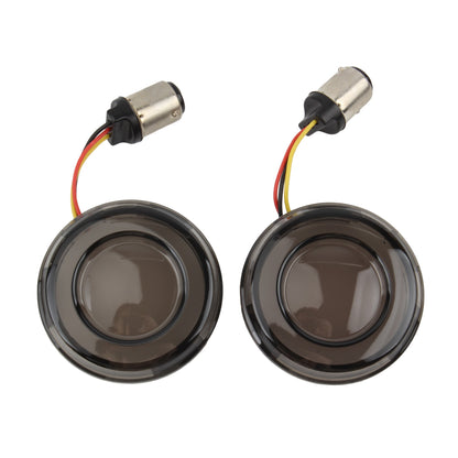 Seta de LED para Moto Estilo Bala 1156 1157 Indicador de Freio para Harley Dyna Touring Street Glide Road King Rider FXLRST
