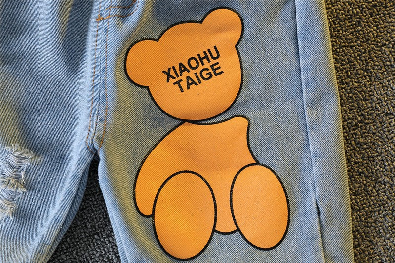Novo Terno de Roupa de Verão para Bebê Meninas Moda Infantil Meninos Desenho Animado Camiseta Shorts 2 Peças/Conjuntos Traje Casual para Crianças Agasalhos
