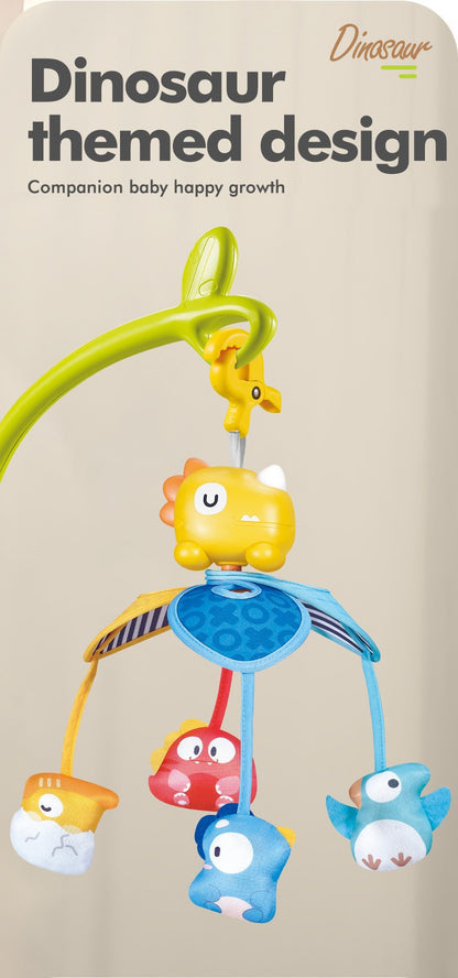 Hanging Bell Baby Stroller Bed Clip Safety Seat Hand Bell Pendant Colorful Multifunctional Soft Toys Stroller Mobile 0-12 Gift