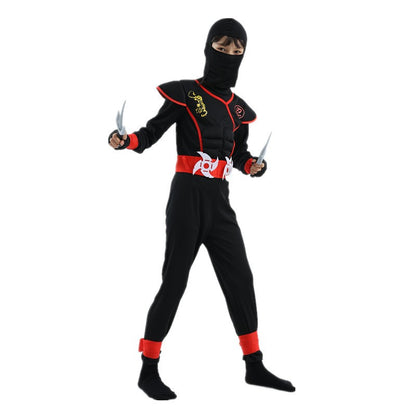 Kids Halloween Ninja Costume, Ninja Costume for Boys, Teen Halloween Costumes for DressUp Themed Party Ninja Toy Birthday Gift