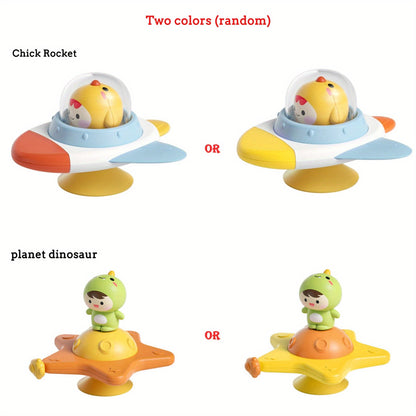 Baby Toys Suction Cup Spinner for Toddlers Montessori Spinner Sensory Toys, Montessori Fine Motor Skill Toys for Infant Toy Gift