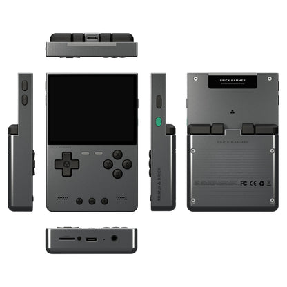 Metal Body Trimui Brick Hammer Console - 3.2" Ultra-Clear IPS Screen 3000mAh Open Source Handheld Retro Game Machine best Gift