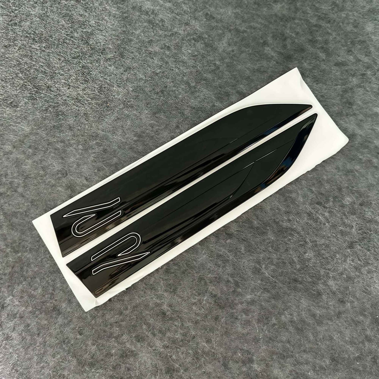 2 adesivos de carro Golf R para beleza exterior automotiva, modificação de carro MK2-8