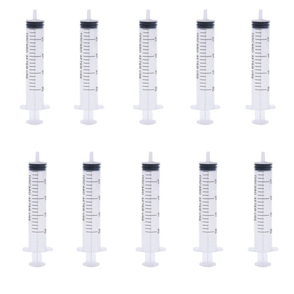 Seringa plástica de nutrientes reutilizável, 1ml-10ml, 10-20 peças, atacado, hidropônica, medição, também para cozinha