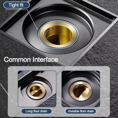 Brass Floor Drain Core Fast Drainage Insect Proof Drain Sink Shower Plug Backflow Preventer Valve Bathroom Accessories