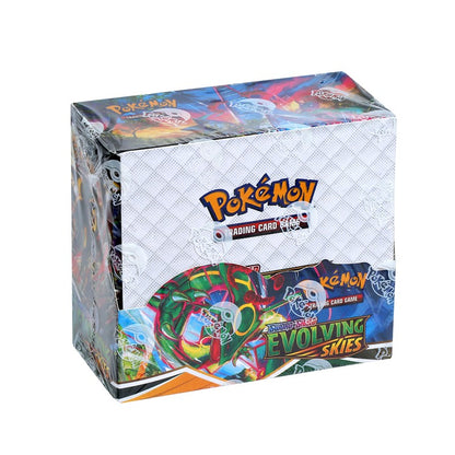 324/360Pcs/Set Pokémon Estrelas Cintilantes União de Equipes Escuridão Incendiária Sol Lua Evoluções Cartão Booster de Batalha de Negociação em Inglês