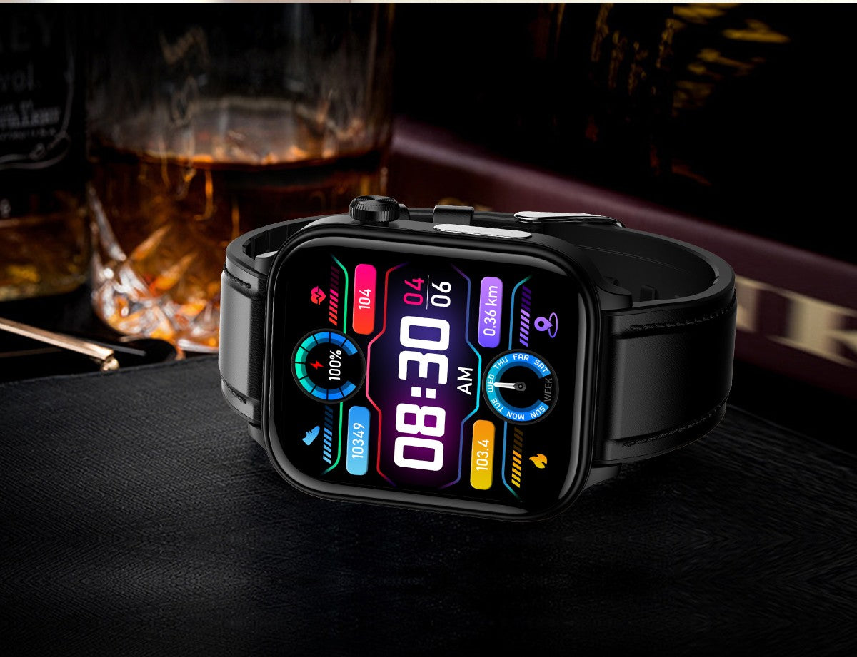 Smartwatch 2025 Novo ECG+PPG Feminino Monitor de Frequência Cardíaca Lipídios Sanguíneos Ácido Úrico Saúde Menstrual Rastreador Inteligente Para Android iOS