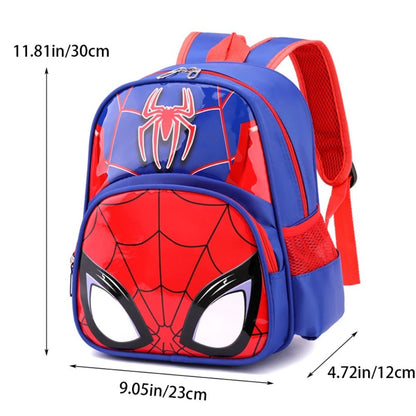 Mochila Escolar Infantil Ultra Leve Disney MARVEL Homem-Aranha Elsa Princesa Kawaii Desenho Animado Meninas Meninos Bolsa de Ombro