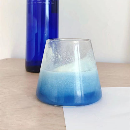 2/4 canecas de vidro copos de café gelado 300ml canecas de vidro acessórios de cozinha 350ml canecas para chá com leite suco garrafa de vidro para bebidas