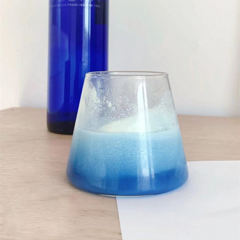 2/4 canecas de vidro copos de café gelado 300ml canecas de vidro acessórios de cozinha 350ml canecas para chá com leite suco garrafa de vidro para bebidas