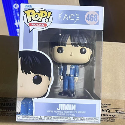 RM Jin Agust D J-Hope Jimin V Jung Kook FUNKO POP BTS Bonecos em Terno Colecionáveis Edição Limitada Decoração Brinquedo Presente