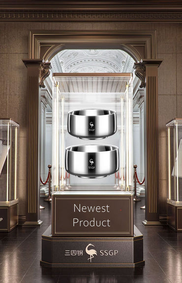 LFGB Certificate 316L Stainless Steel Bowl Heat Insulating Warm Keeping 380ml 526ml Food Container Safe Baby Children Dinnerware