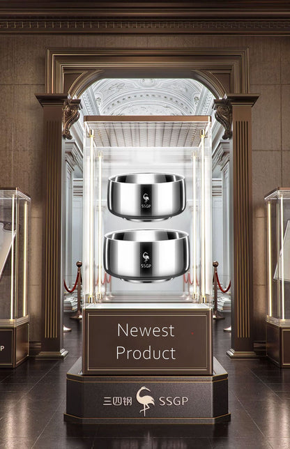 LFGB Certificate 316L Stainless Steel Bowl Heat Insulating Warm Keeping 380ml 526ml Food Container Safe Baby Children Dinnerware
