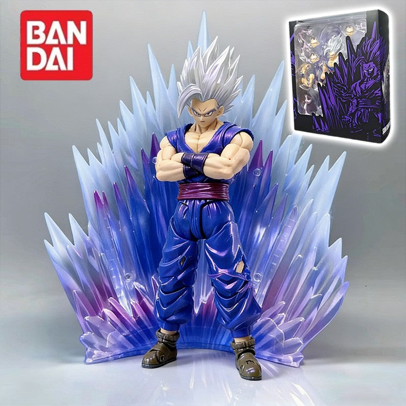 SHF Dragon Ball Exclusive: Son Gohan Beast Anime Action Figure | PVC Movable Super Saiyan Model | Collector's Edition