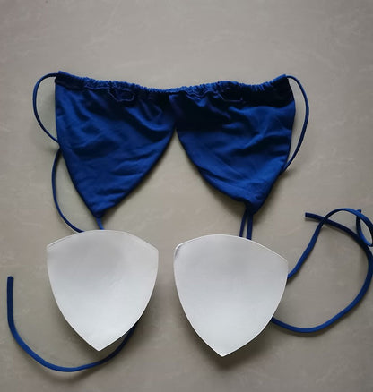 Summer Sexy Bikini set Push-up padded Bra Thong Split Swimwear Female Bandage Bathing Suit Adjustable Lacing Swimsuit Solid