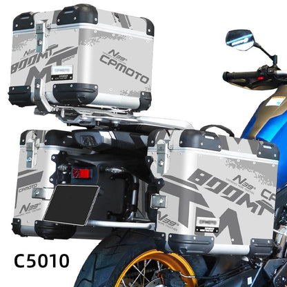 Adesivos de Motocicleta BIKE GP para CFMOTO 800MT N39° Conjunto de Adesivos Decorativos para Caixa de Ferramentas de Alumínio Baú de alumínio
