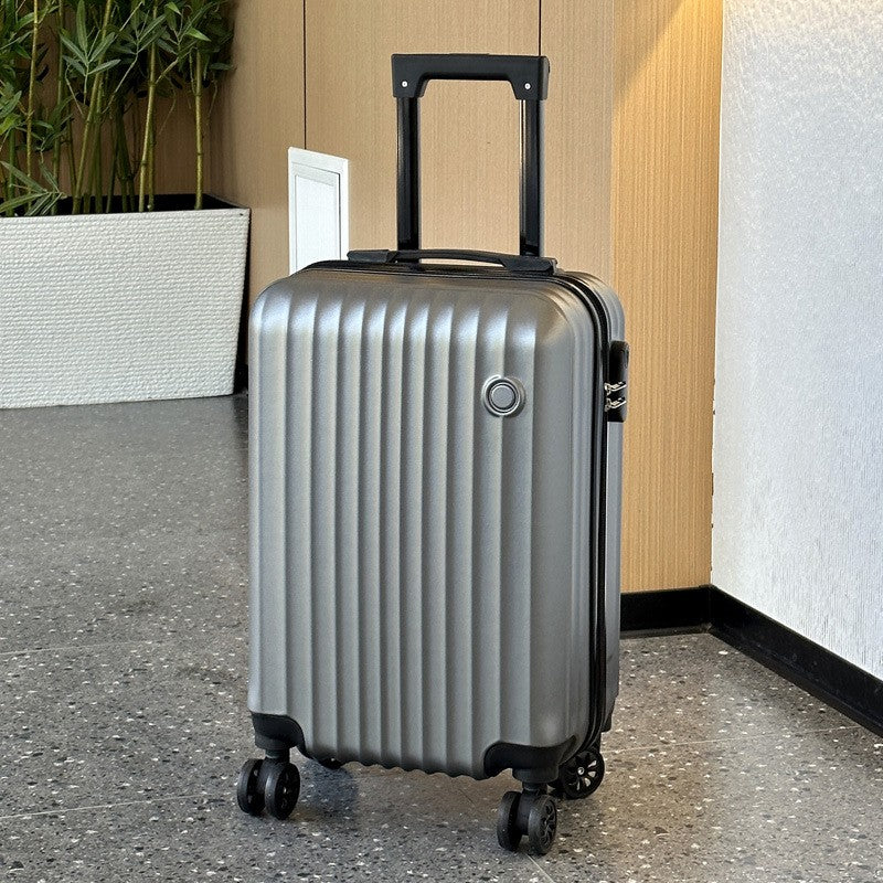 Mala Nova de 20 Polegadas, Bagagem de Mão (Carry-On), Material Rígido (Hard Shell) de PC Espessado, Resistência à Compressão de Alta Força, Adequado para Homens e Mulheres