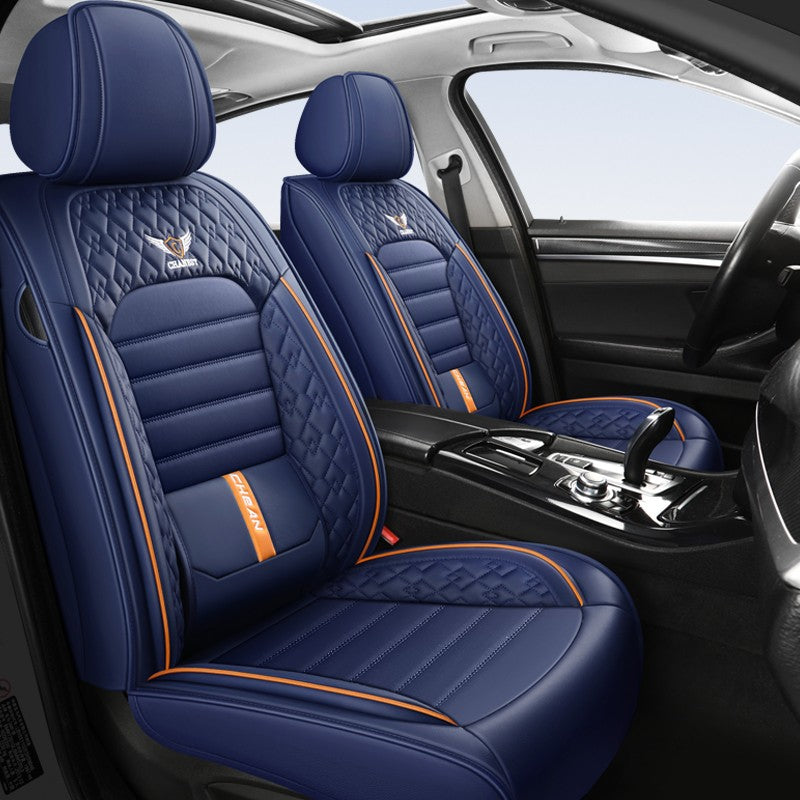 Capas de Couro Ultra Confortáveis e Duráveis para Bancos de Carro – Artesanato Premium, Todas as Estações, Ajuste Universal para a Maioria dos Veículos