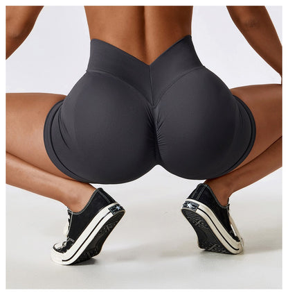 Yoga Shorts Women Gym Outfit Scrunch Butt Fitness Workout High Waist Leggings Gym Clothes For Women Cycling Shorts Sports Shorts